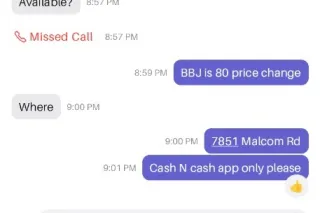 I AM A ALL DAY WORKER!!!! I DONT DO SHIFTS, I DONT SCHEDULE.CASH APP IS DOWN IM NOT DOING BARE SERVICES ITS CONSIDERED AS A FETTISH !!! THANK U I DONT DO FETTISHES - Image 1